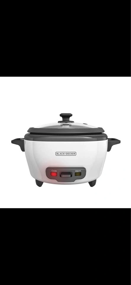 BLACK+DECKER 6-Cup Rice Cooker & Steamer