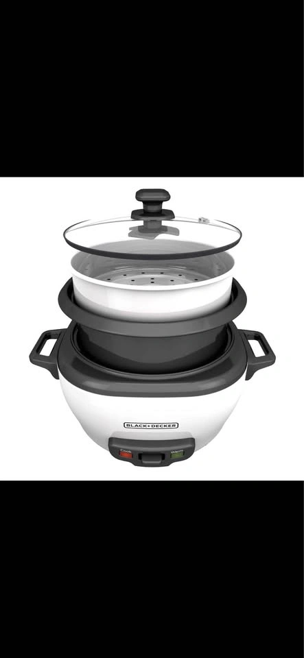 BLACK+DECKER 6-Cup Rice Cooker & Steamer - photo 2