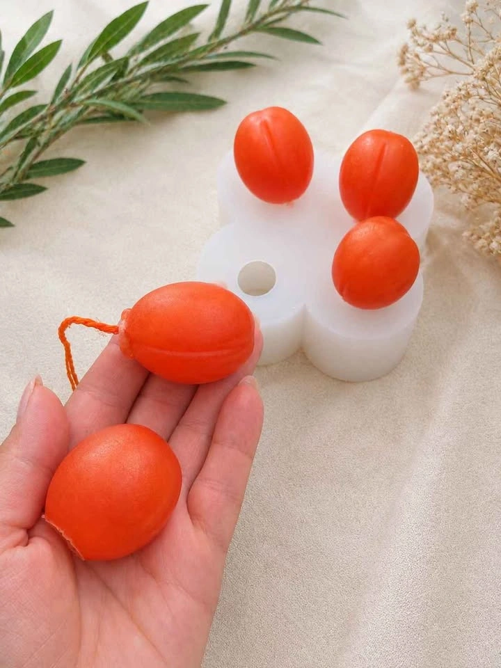 Handmade Apricot Silicone Mold - photo 3