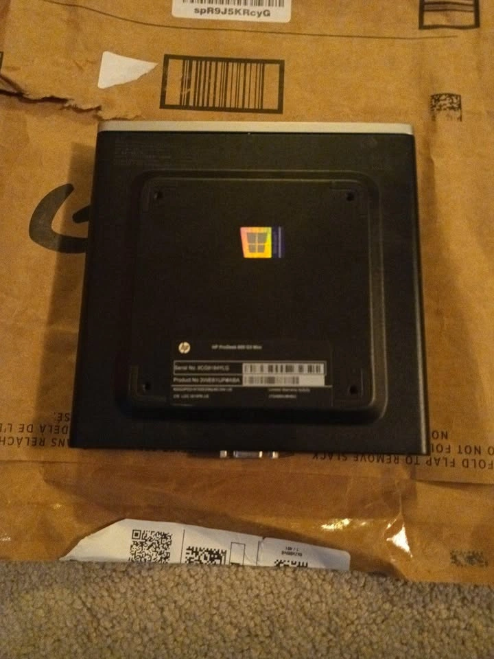 HP ProDesk 600 G3 Mini i5 2.70GHz 16GB RAM 256GB SSD Win 11 - photo 5