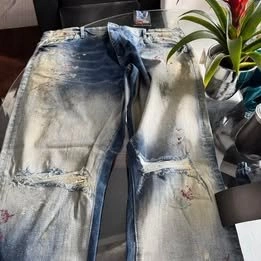 New Skinny Jeans Men's Size 40 & 38 Different Design - photo 4