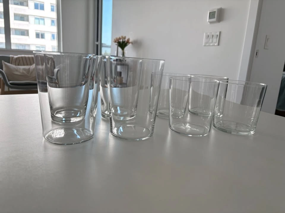 Crate & Barrel Bodega Glass Set – 8 Pieces - photo 2