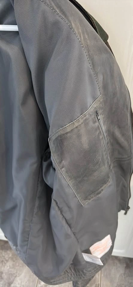 Blink Leather Jacket Size 2XL Gray New Condition - photo 4