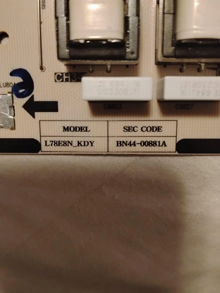 78in UA78KS9800JXXZ Power Supply Board BN44-00881A - photo 3