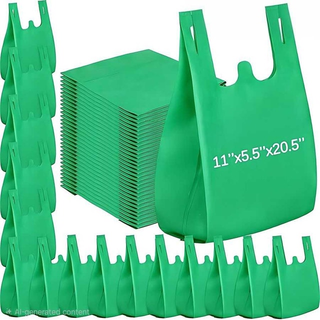 Reusable Shopping Totes Set of 50
