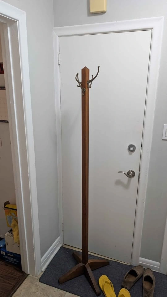 Wooden Coat Rack / Hall Tree