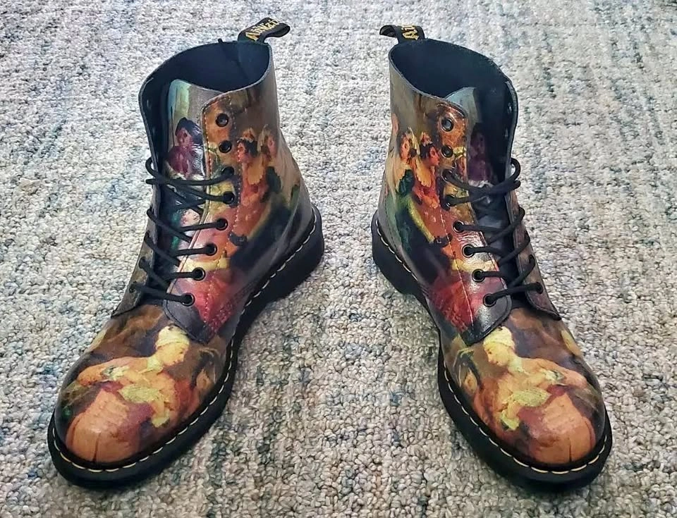 2015 DR. MARTENS x HOGARTH RENAISSANCE PASCAL BOOTS [13 US]