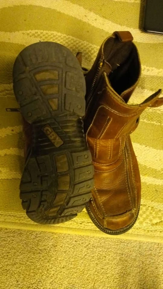 GBX Men's Leather Boots Size 11 - photo 5