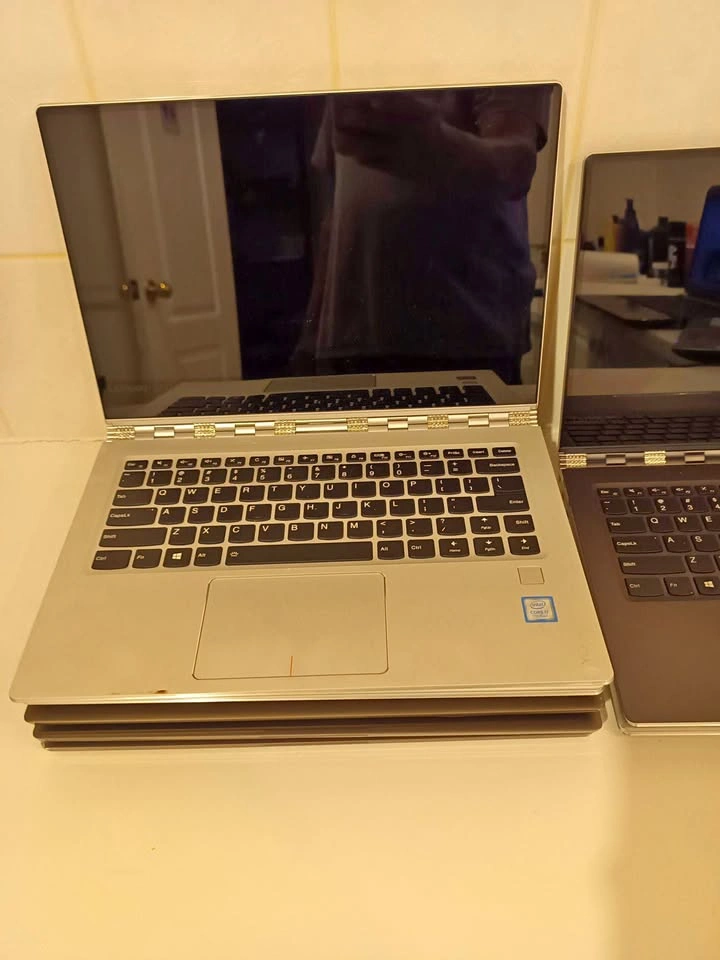 Lot of 7 Mixed Lenovo Yoga For Parts or Repairs Not Working