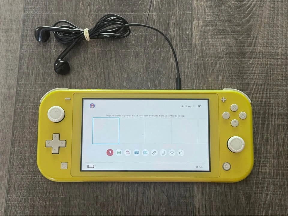 Yellow Nintendo Switch Lite Console System HDH-001 - photo 4