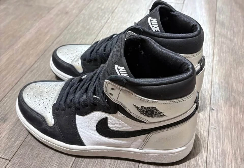 Nike Air Jordan 1 Retro High OG Silver Toe - photo 3