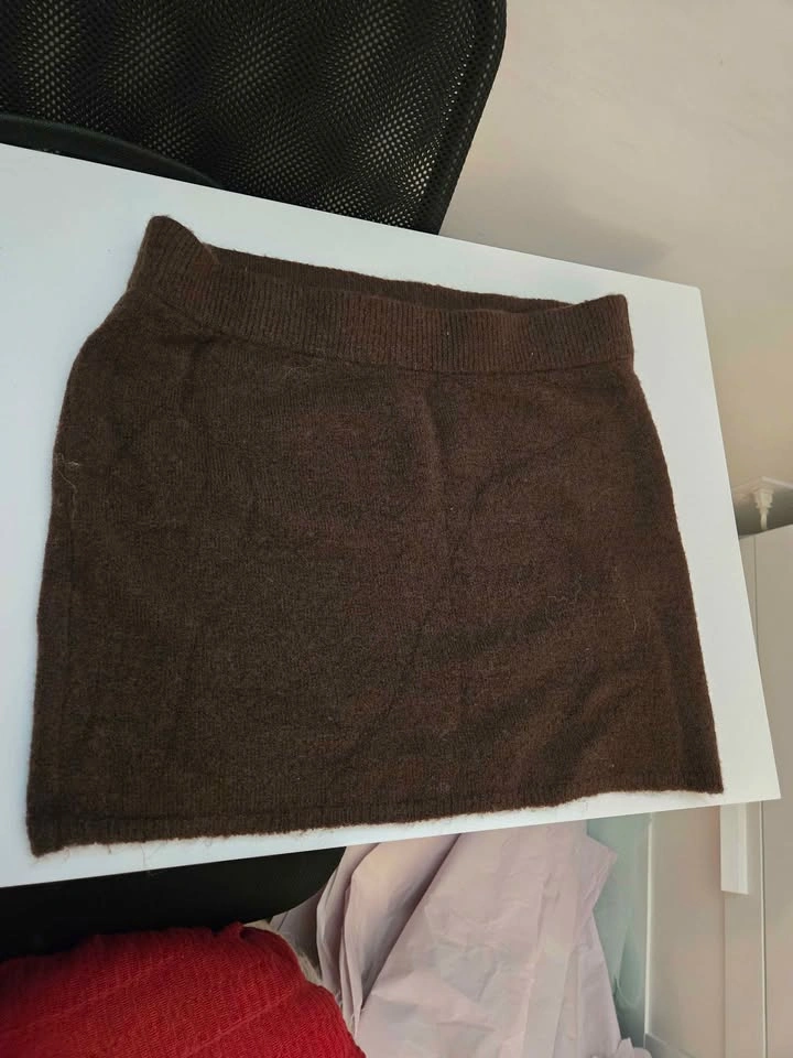 Brown Knit Mini Skirt - photo 2