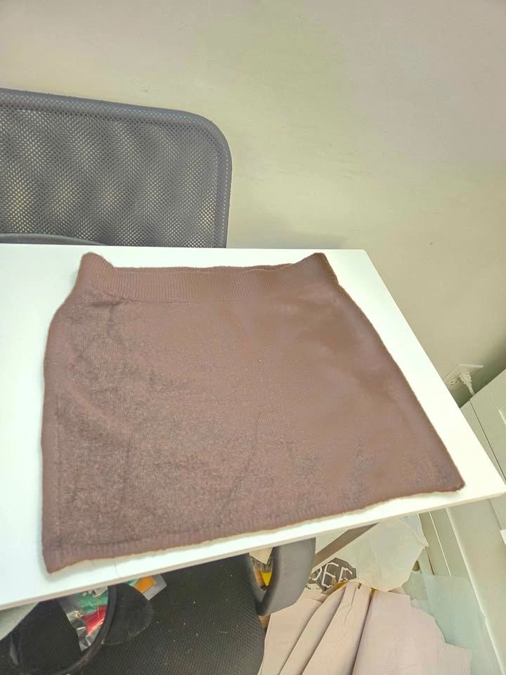 Brown Knit Mini Skirt - photo 3