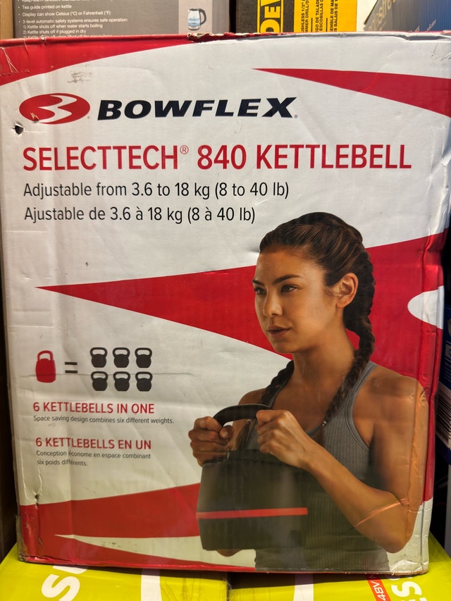 Brand New in Retail Box Bowflex Kettle Bell
