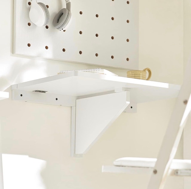 Folding wall mount drop leaf table desk - photo 2