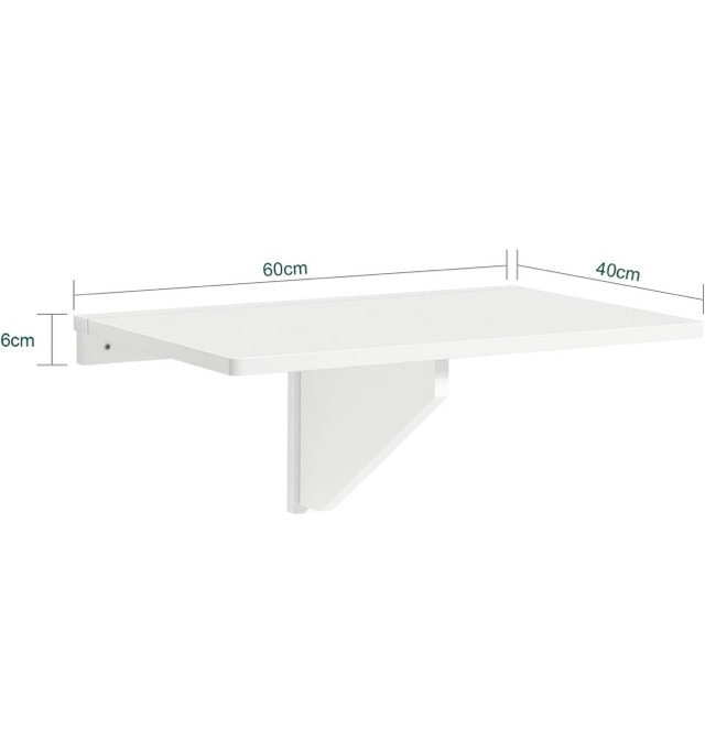 Folding wall mount drop leaf table desk - photo 3