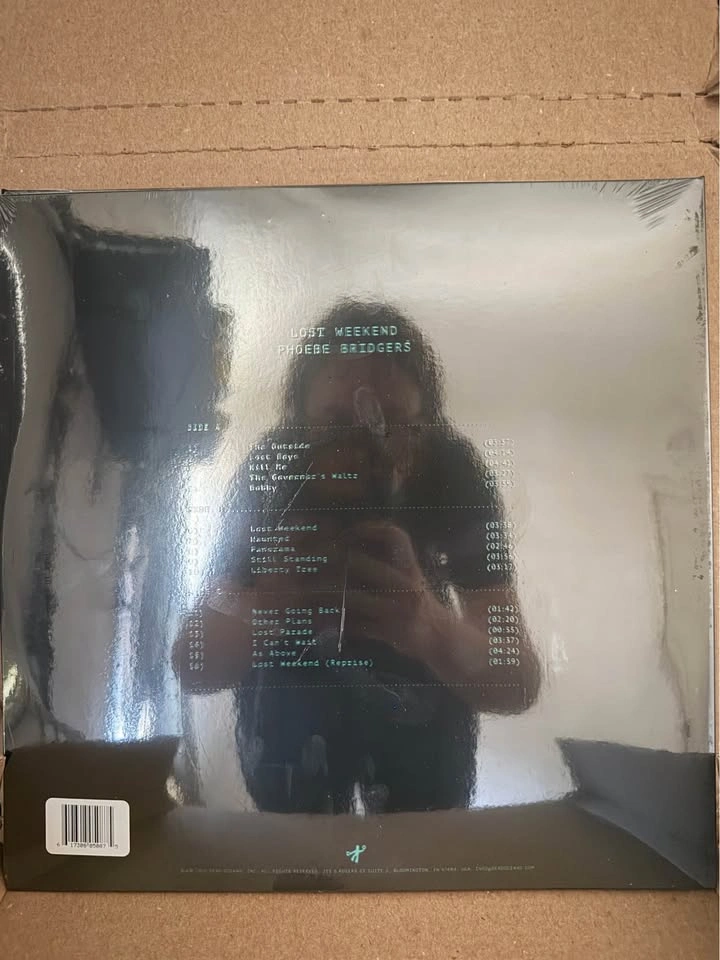 Phoebe Bridgers 'Lost Weekend' Limited Edition Signed Black Viny - photo 2