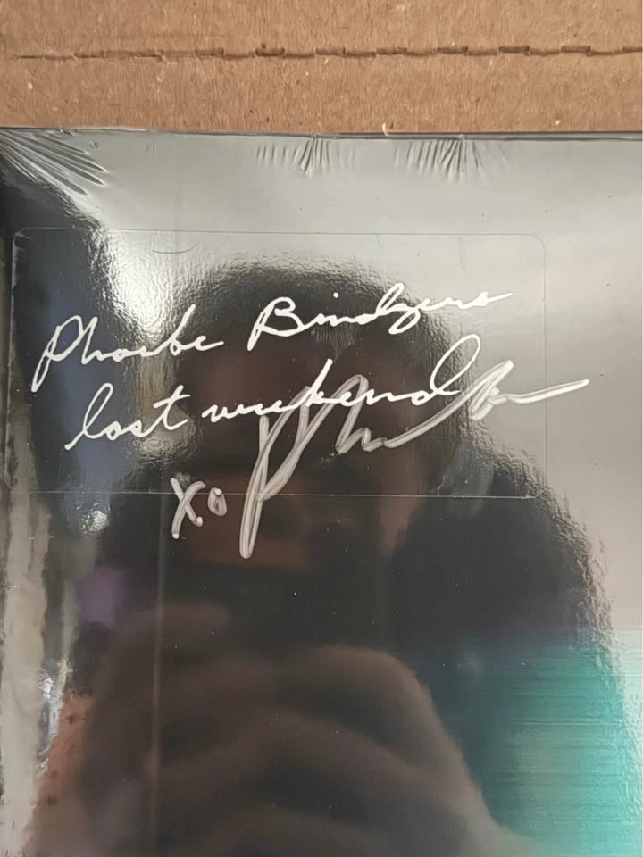 Phoebe Bridgers 'Lost Weekend' Limited Edition Signed Black Viny - photo 3