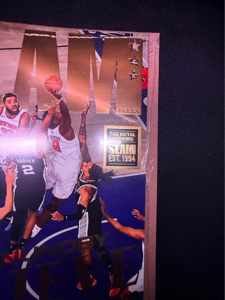GOLD Metal SLAM Magazine #262 OG ANUNOBY Knicks Cover /94 - photo 2