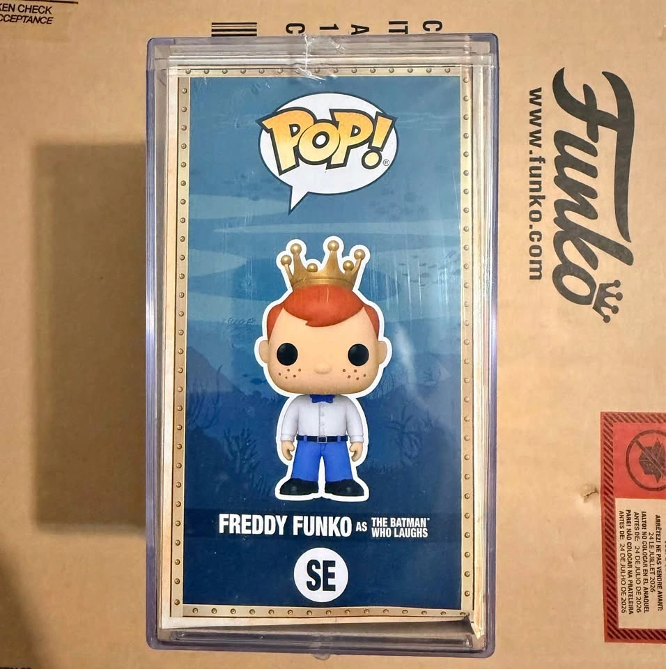 2026 SDCC FUNKO FUNDAYS FREDDY FUNKO AS THE BATMAN WHO LAUGHS LE