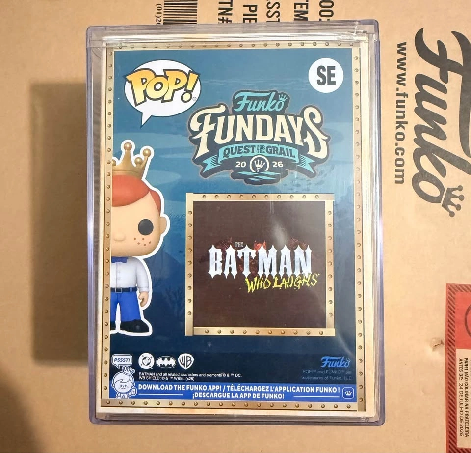 2026 SDCC FUNKO FUNDAYS FREDDY FUNKO AS THE BATMAN WHO LAUGHS LE - photo 4