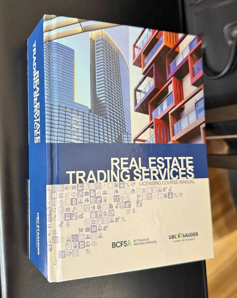 UBC Real Estate Trading Services Licensing Course Book – New
