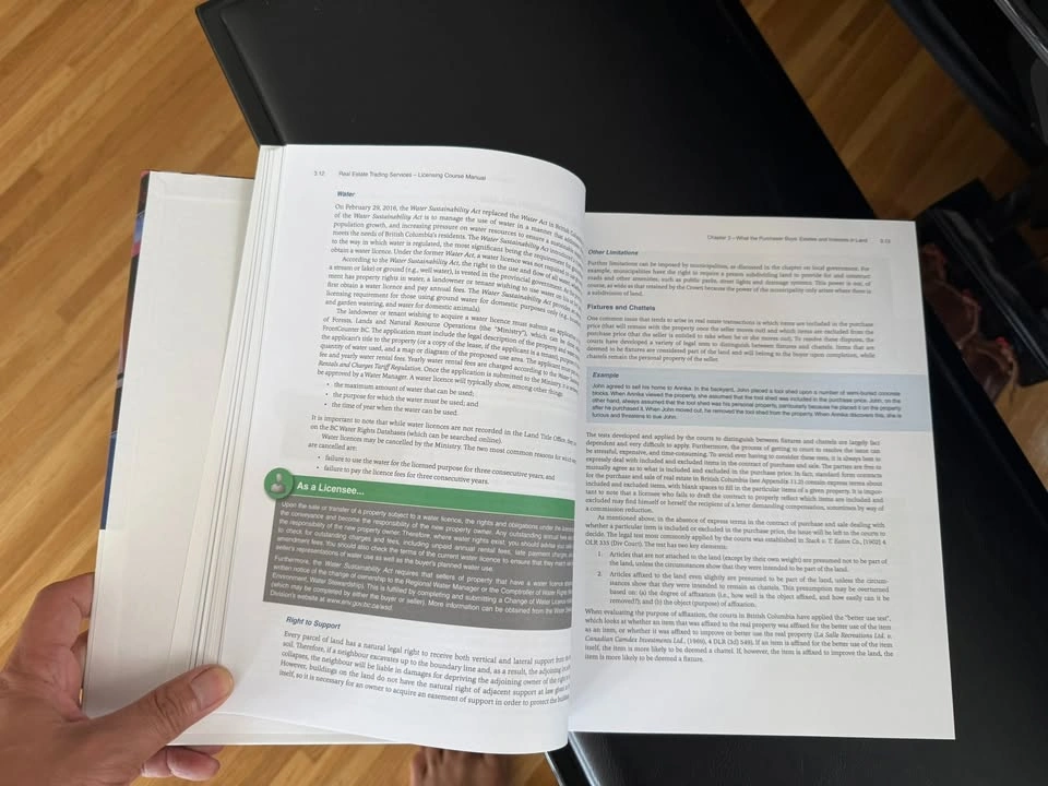 UBC Real Estate Trading Services Licensing Course Book – New - photo 3