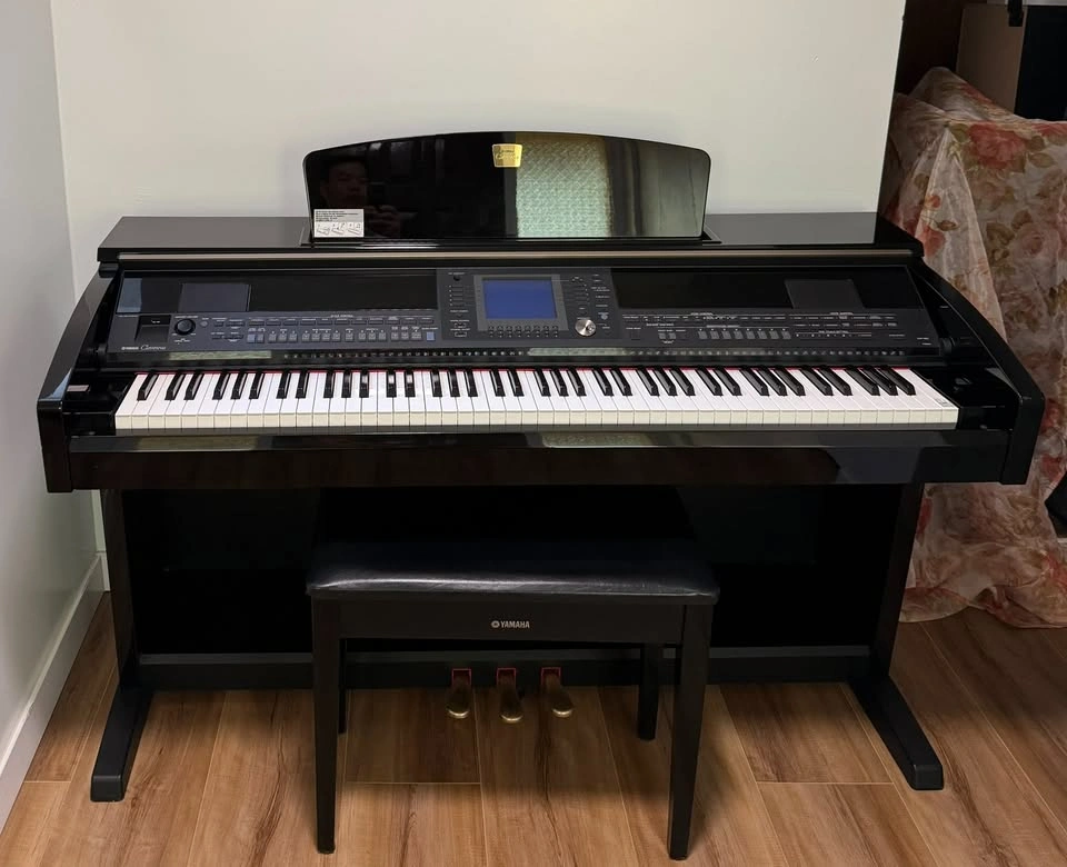 Yamaha Digital Piano Clavinova CVP-403PE with Bench - photo 5