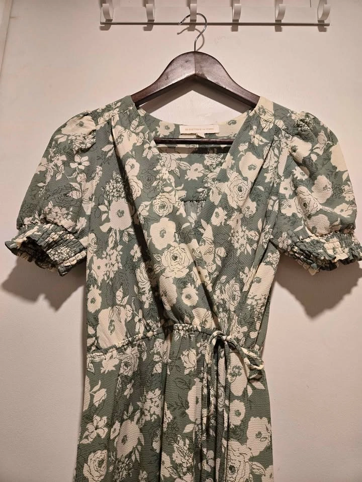 Monteau Los Angeles Floral Wrap Maxi Dress - photo 2