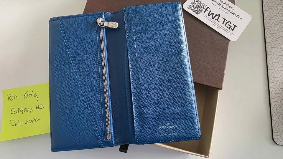 LV Damier Graphite Portefeuille Alexandre Long Wallet - photo 4