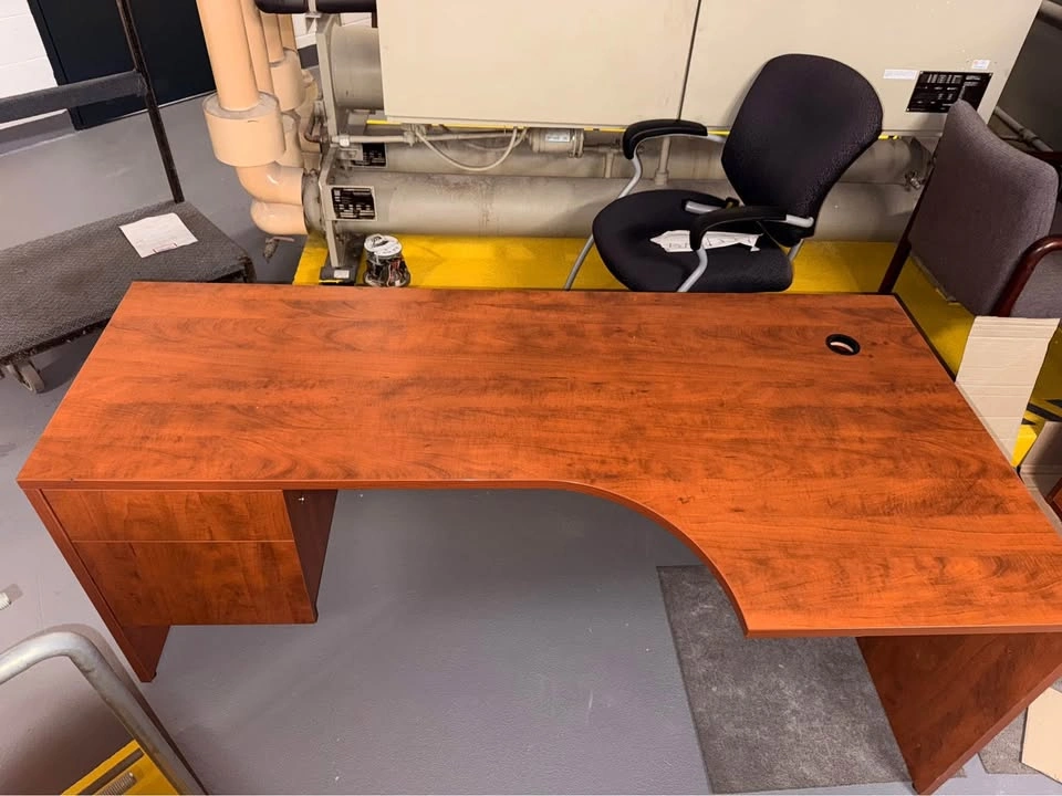 Executive L-Shaped Office Desk - photo 4