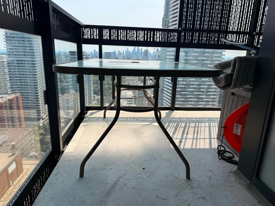 Outdoor Glass Patio Table - photo 2