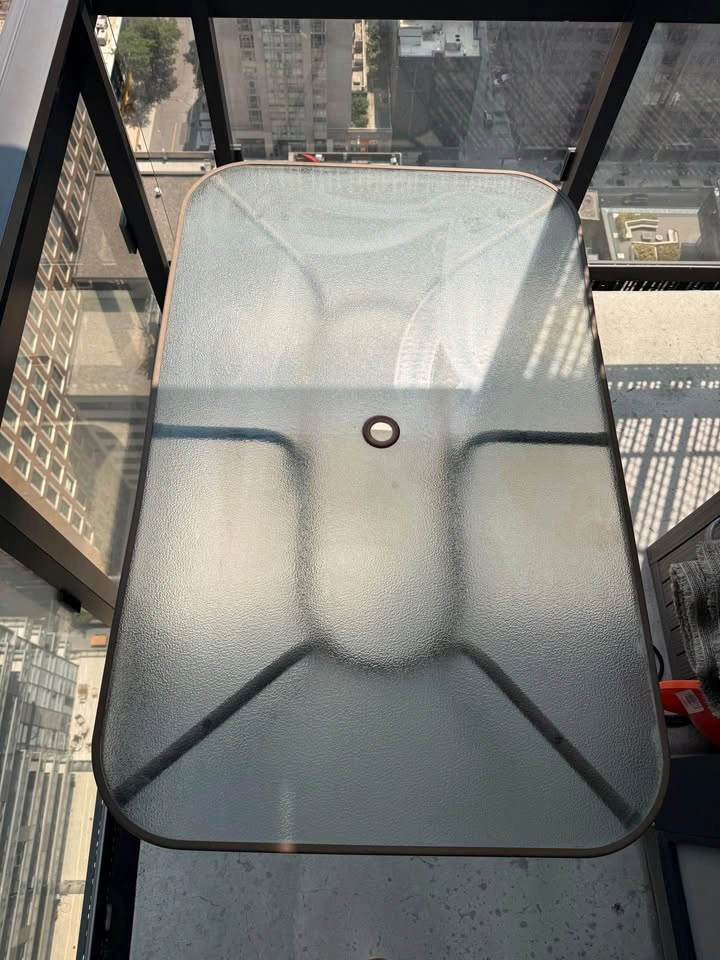 Outdoor Glass Patio Table - photo 3