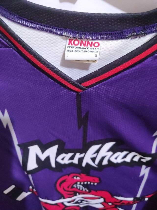 Rare Raptors Markham Hockey Jersey Large Mens - photo 3