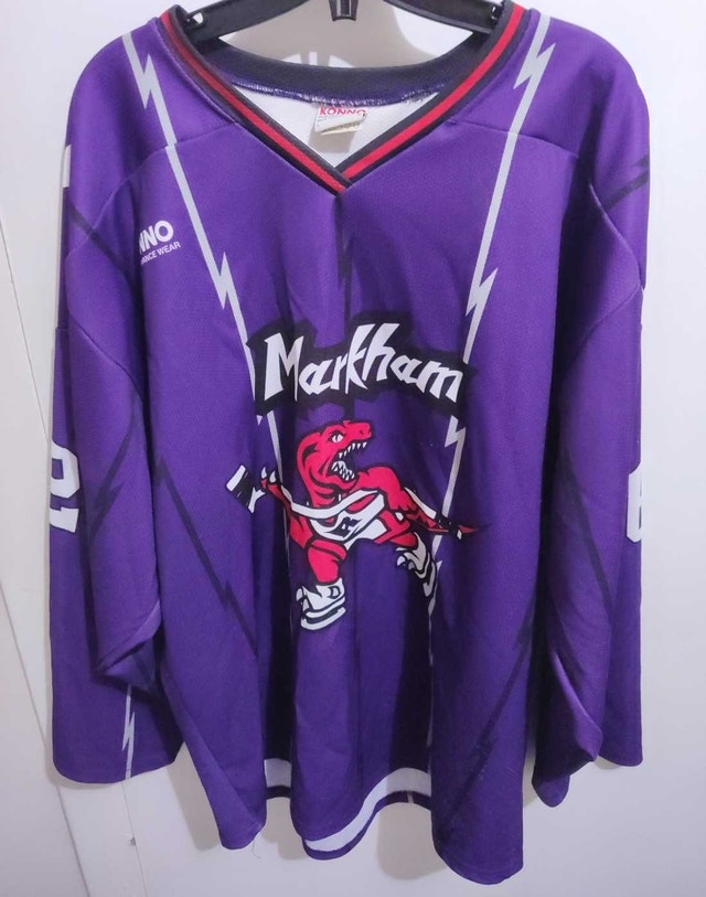 Rare Raptors Markham Hockey Jersey Large Mens - photo 5