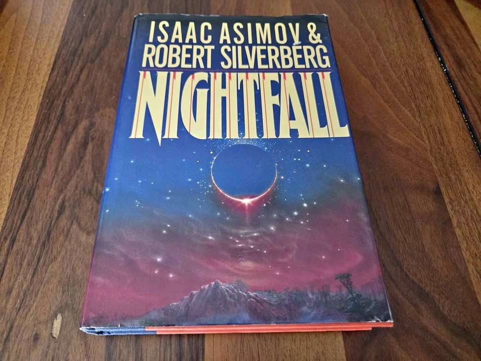 Nightfall - Asimov/Silverberg 1990 First Edition Hardcover