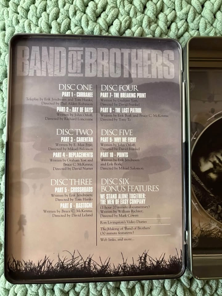 Band of Brothers DVD Miniseries Collectible Tin - photo 3