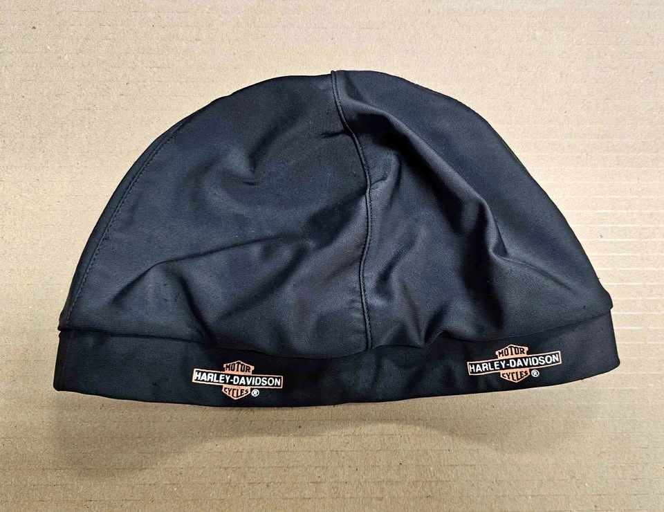 Harley-Davidson Black Helmet Liner Skull Cap - One Size
