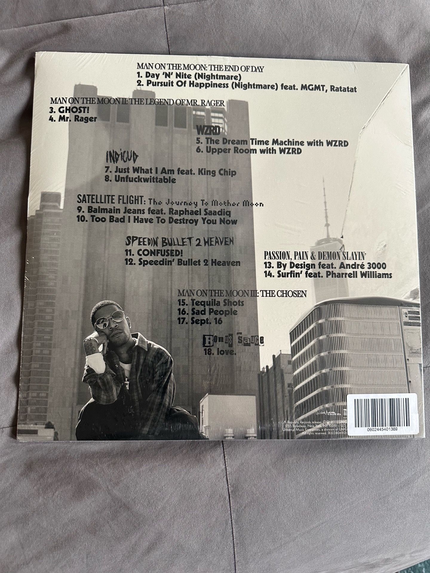 Kid Cudi 12 in vinyl record unopened New - photo 2
