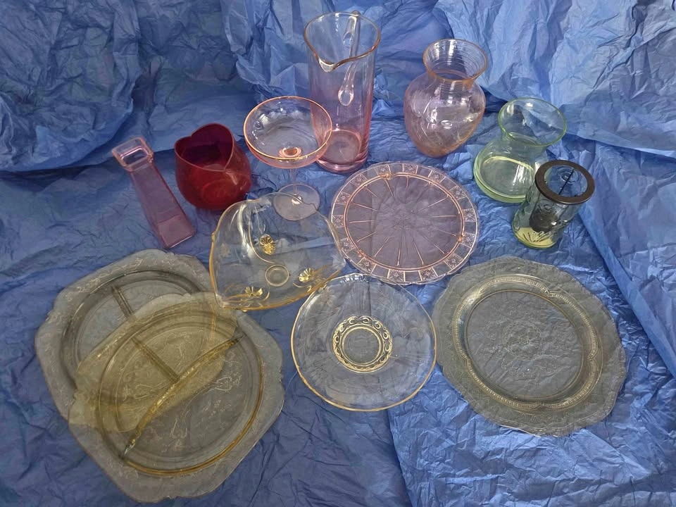 Various Depression Glass