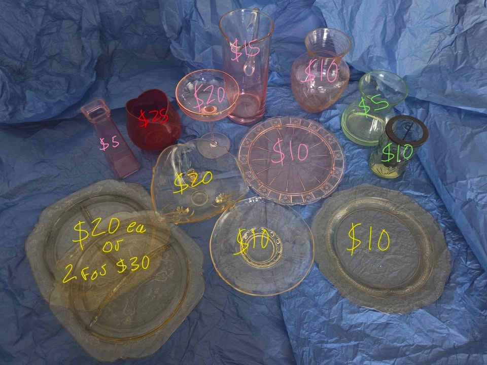 Various Depression Glass - photo 2