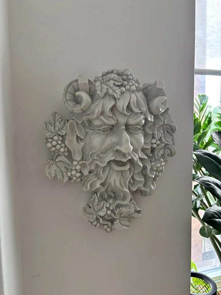 Italian wall Dionysus statue