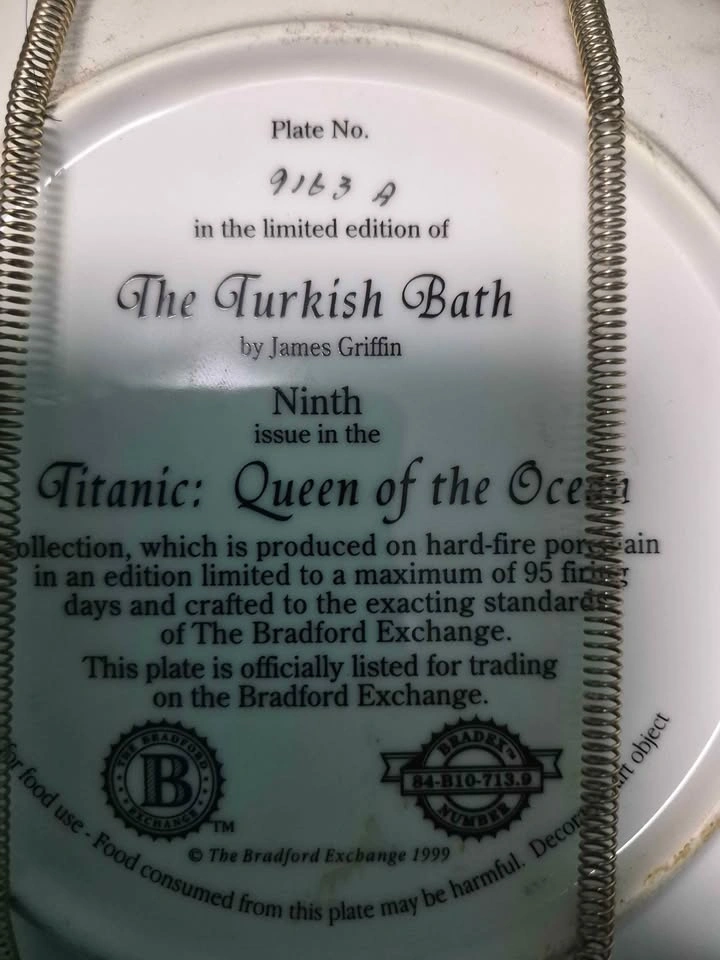 Titanic Collectible plate - photo 2