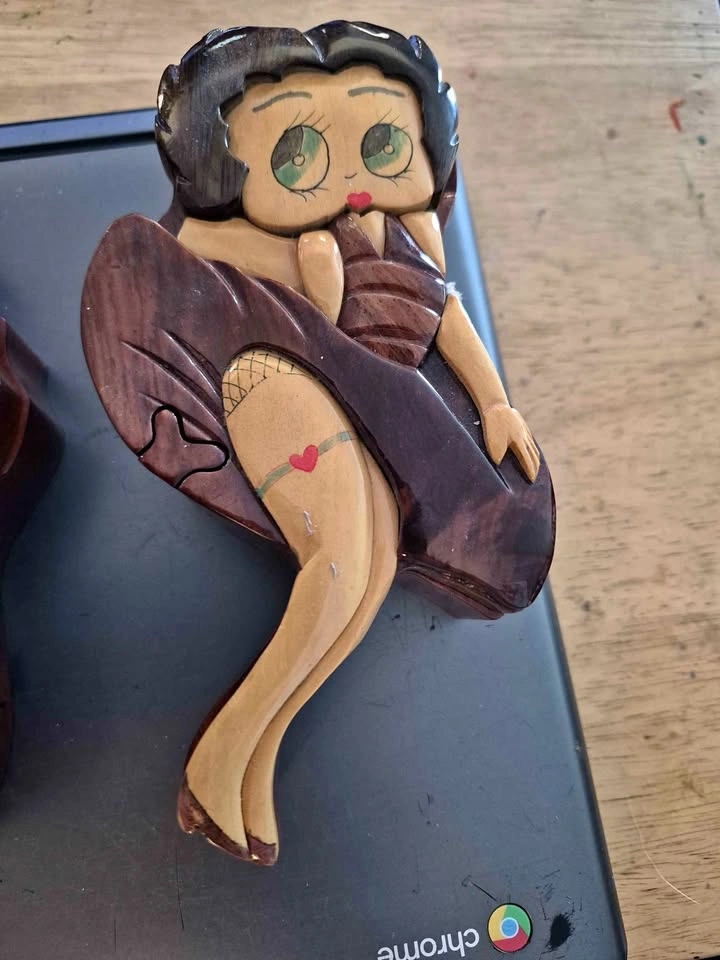 Betty Boop custom made jewelry box