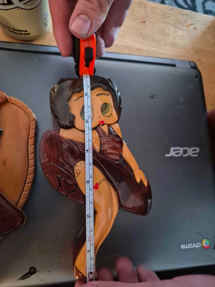 Betty Boop custom made jewelry box - photo 2