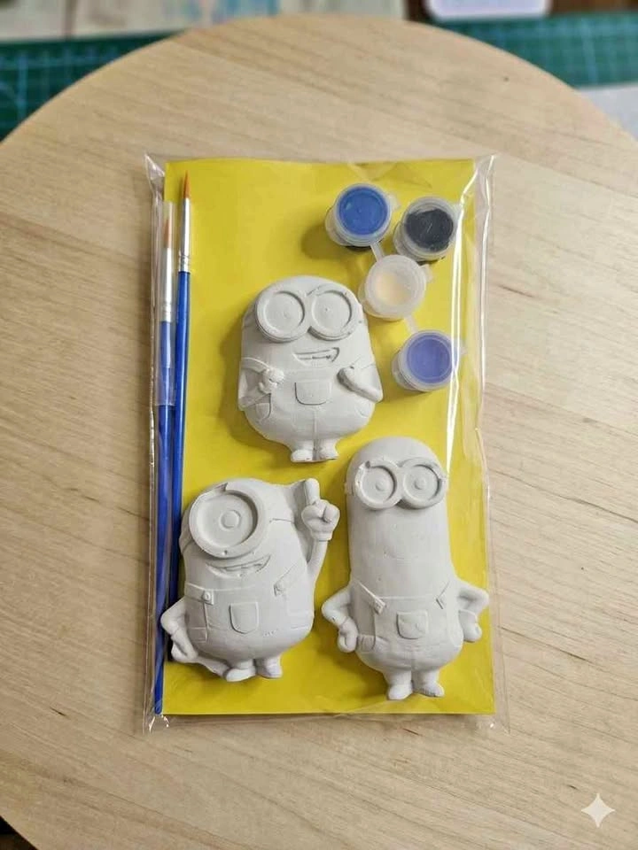 Minions DIY Plaster Painting Kit