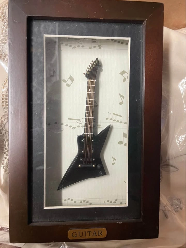 3D Miniature Rock Guitar Shadow Box Wall Frames (Set of 3) - photo 4