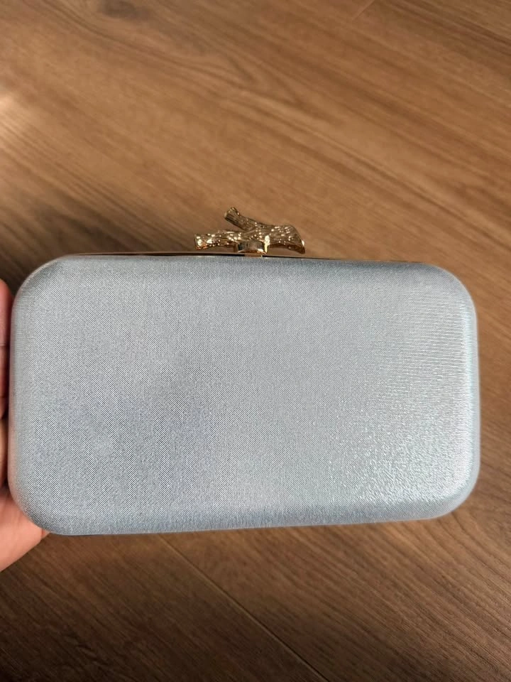 Pearl and Crystal Embellished Evening Clutch Purse - photo 3