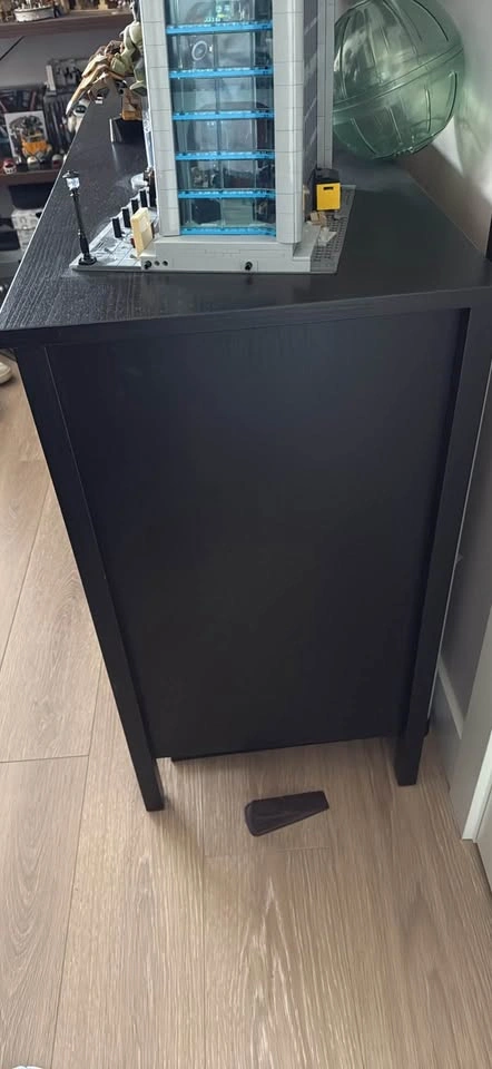Retired IKEA Black 6 Drawer Dresser - photo 3