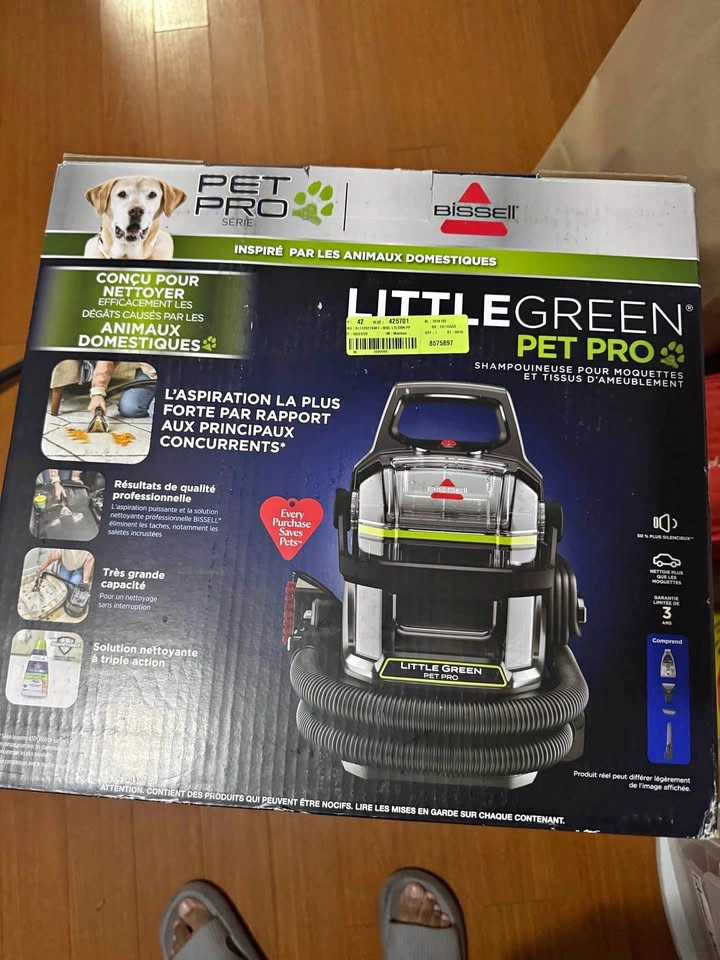 Bissell Little Green Pet Pro Portable Carpet & Upholstery Cleane